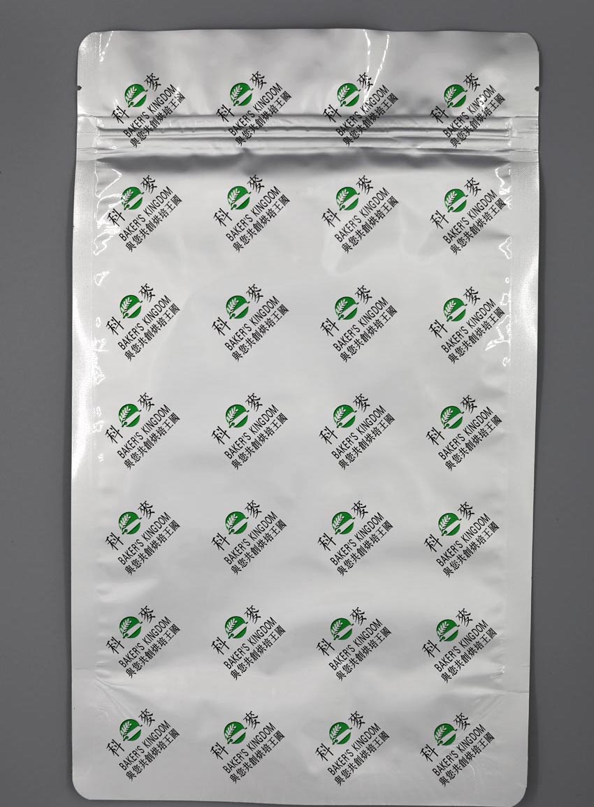 pet/al/pa/pe复合膜袋 拉链袋用于面包包装袋